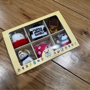 Studio Ghibli Museum Exclusive Plushie Keychain Set Pink Totoro